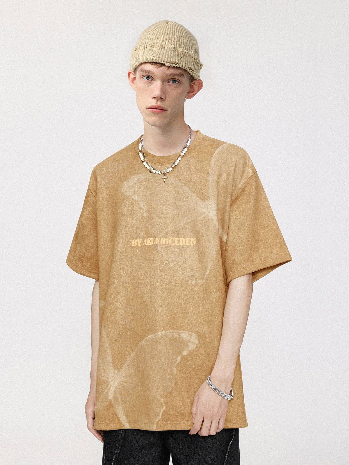 Vintage Suede Butterfly Tee