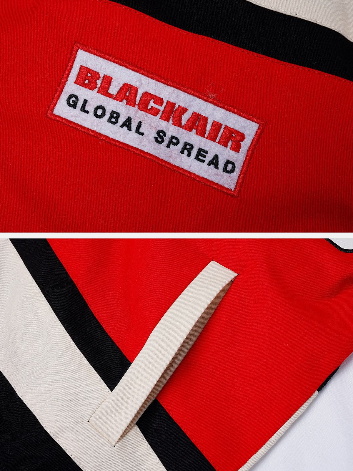 "Blackair" Retro Racing Jacket