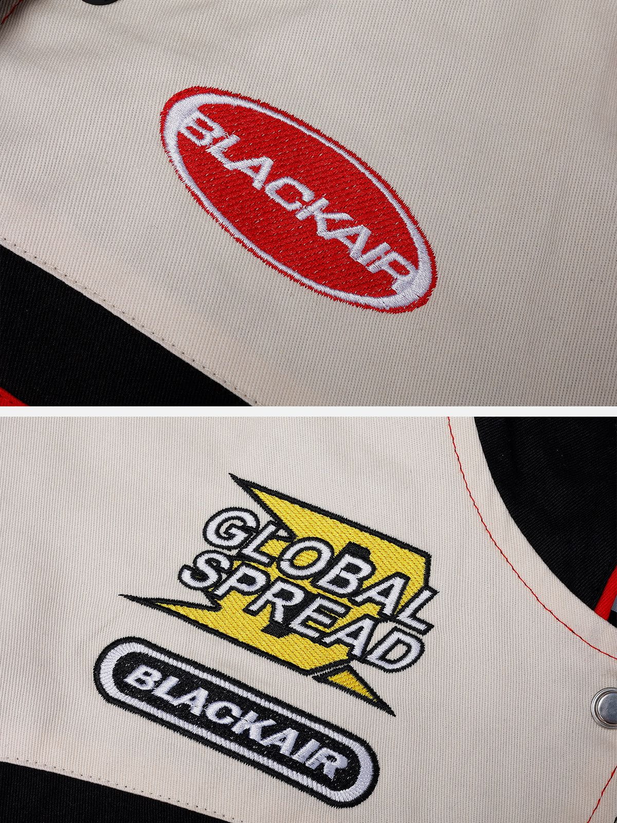 "Blackair" Retro Racing Jacket