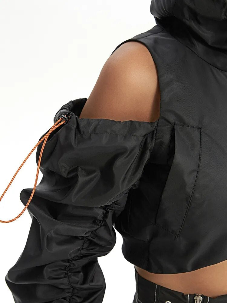 Parachute Cropped Jacket