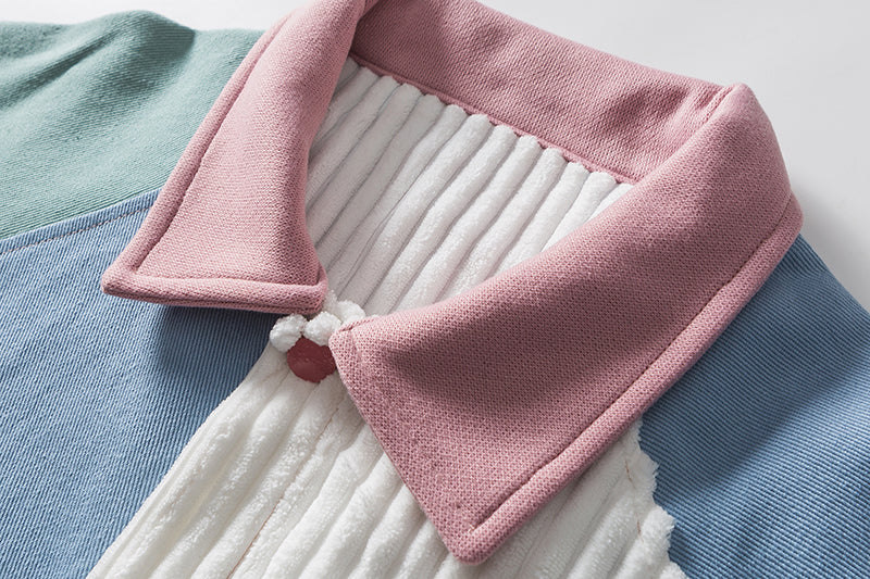 Heart Colorblock Jacket