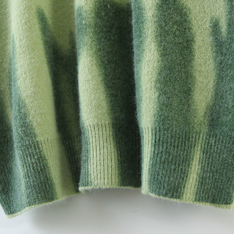 WAVES LINE KNITTING SWEATER