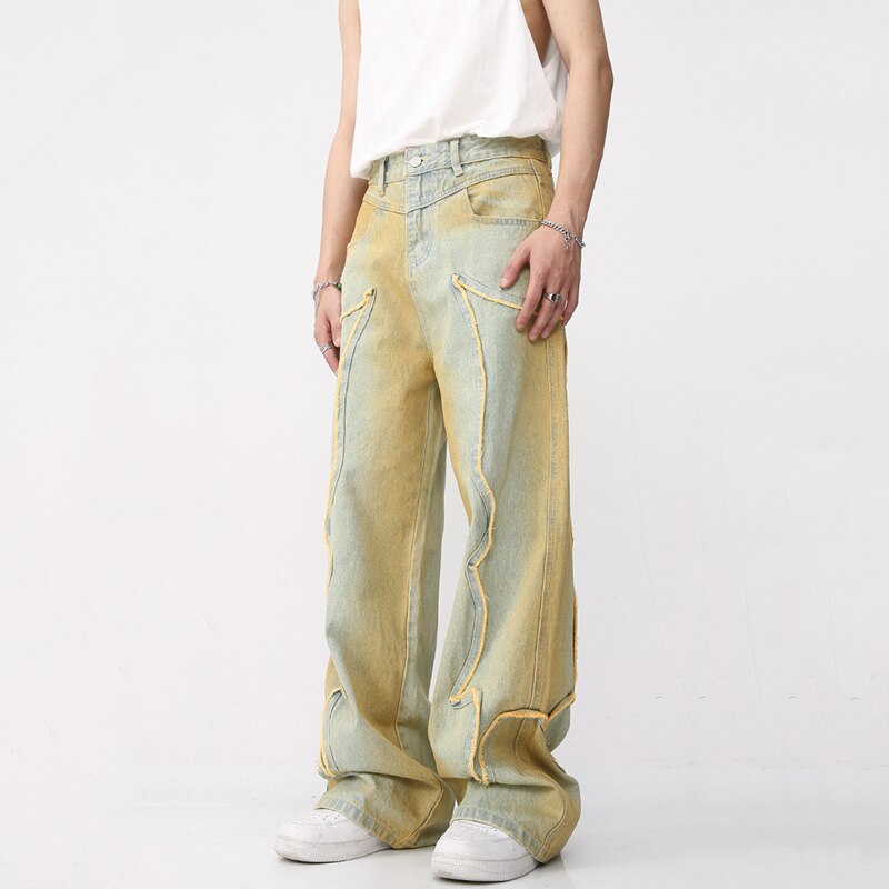 Washed Vintage Baggy Jeans