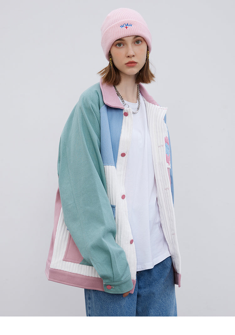 Heart Colorblock Jacket