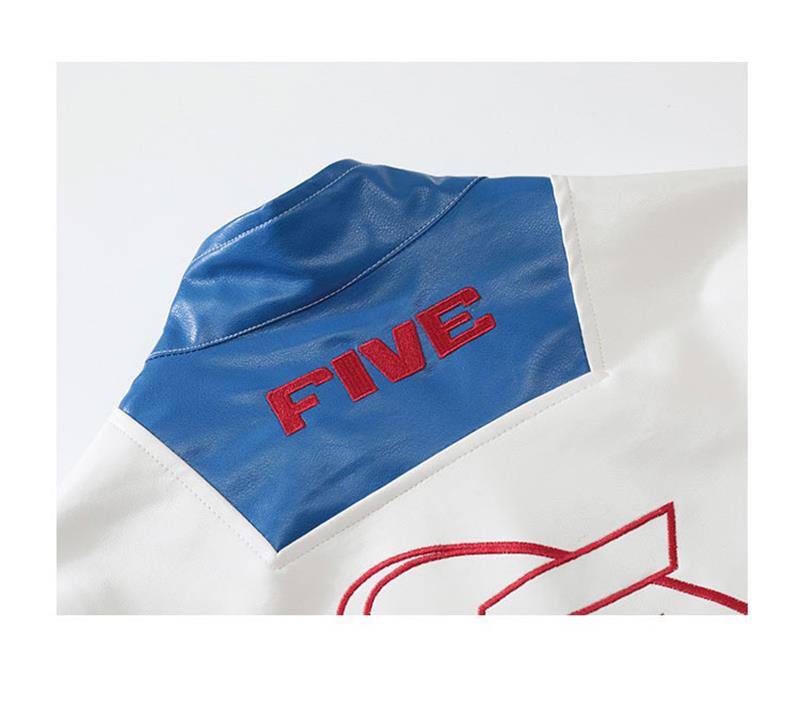 Biker Cropped Motorcycle Jacket