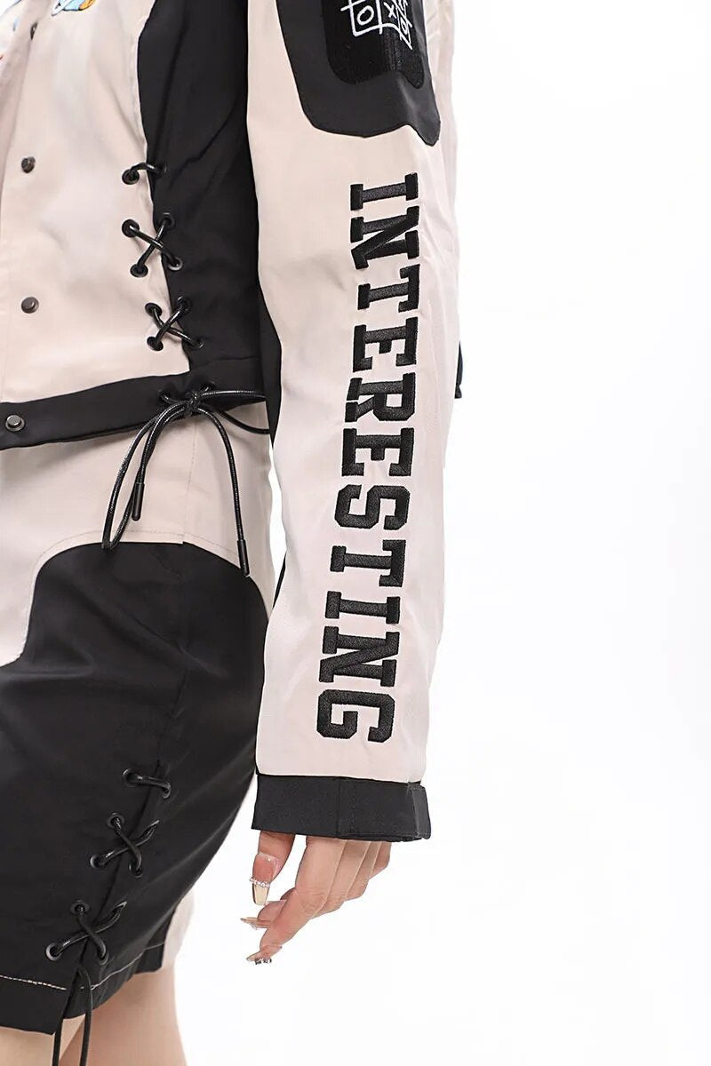 Patchwork Racing Jacket