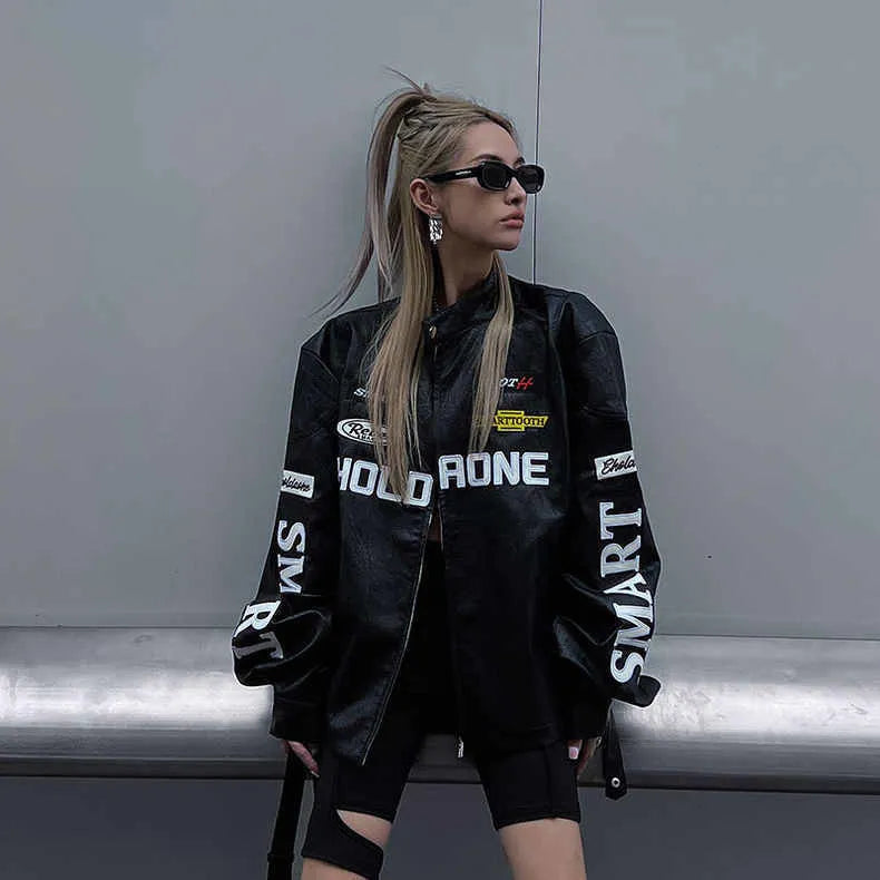 "HOLD A ONE" High Street Racing Jacket