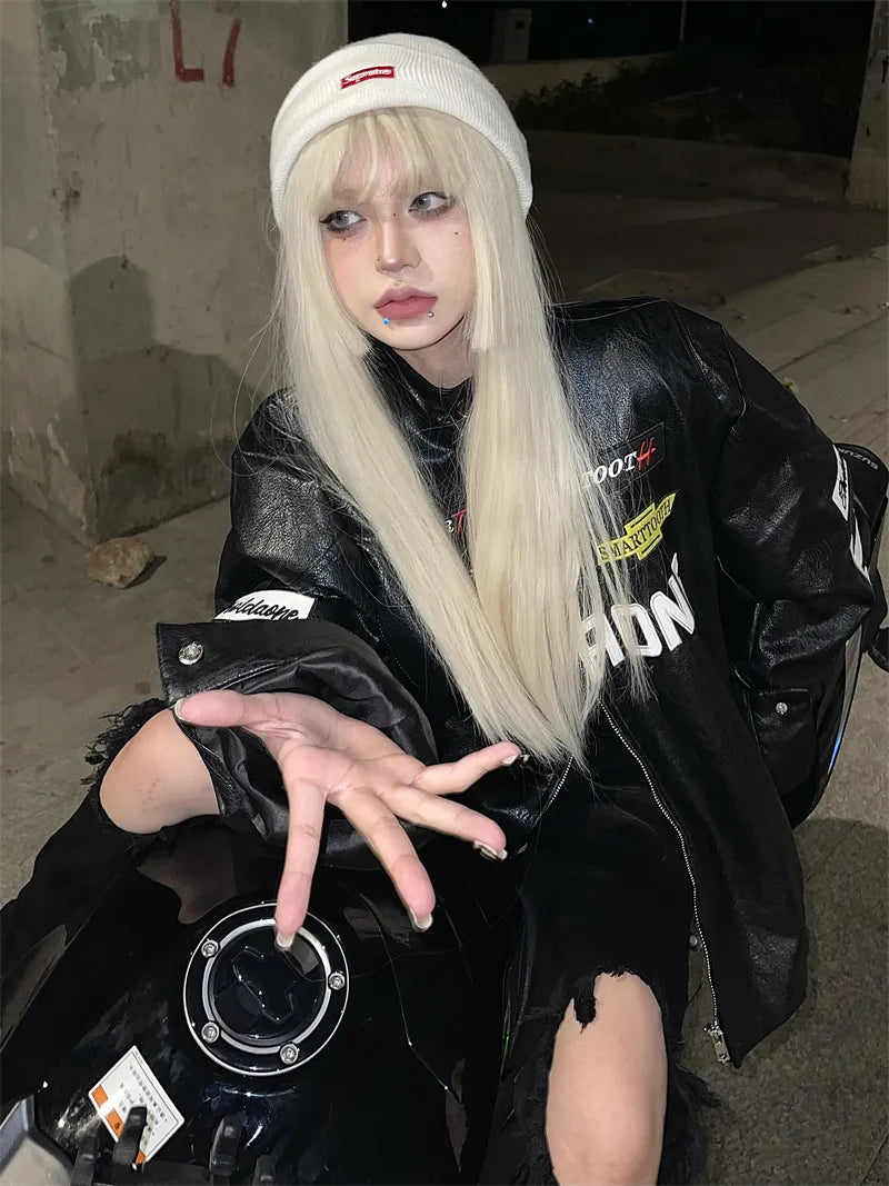 "HOLD A ONE" High Street Racing Jacket