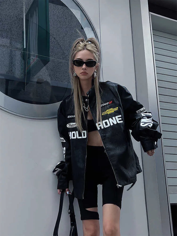 "HOLD A ONE" High Street Racing Jacket