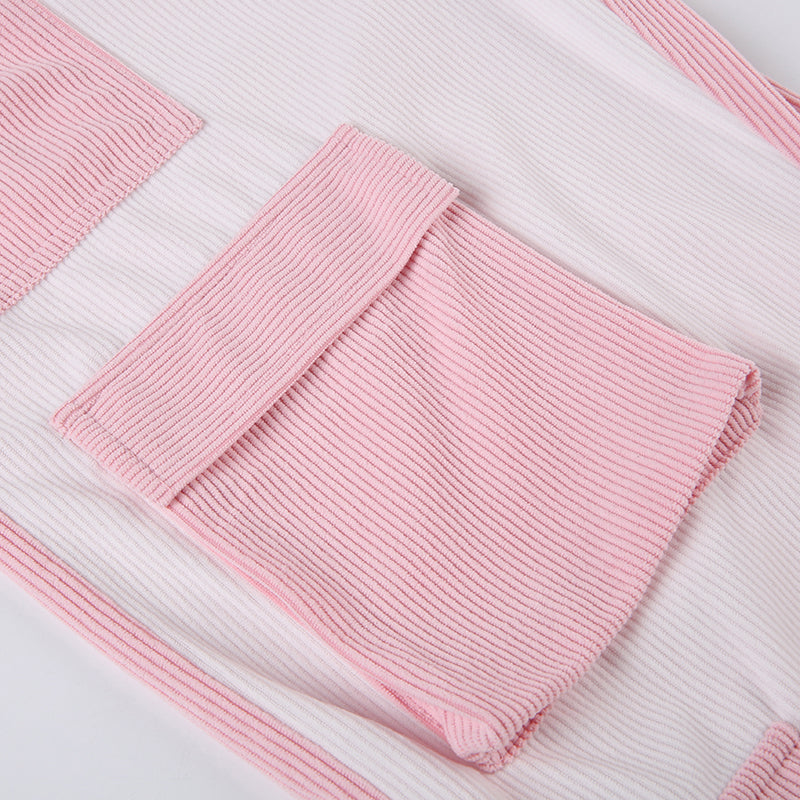 Patchwork Velvet Pant