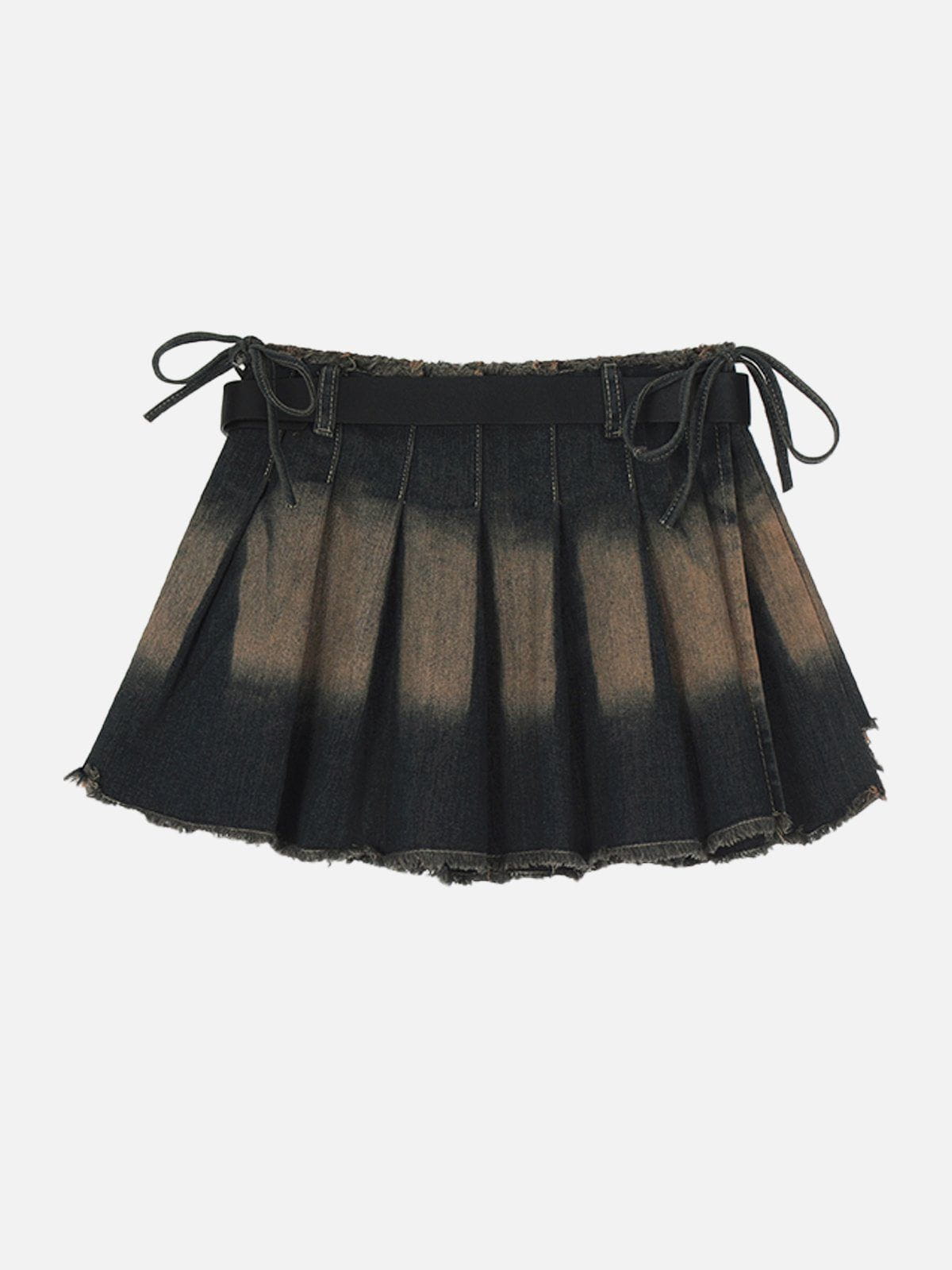 Pleated Short Skirt