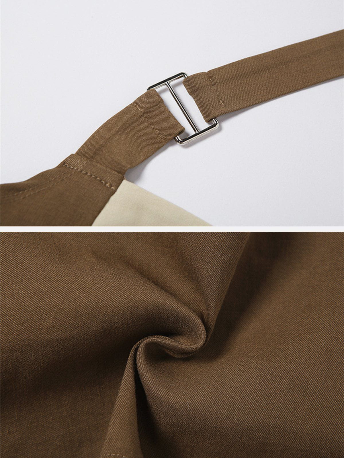 Contrast Slim Strap Top