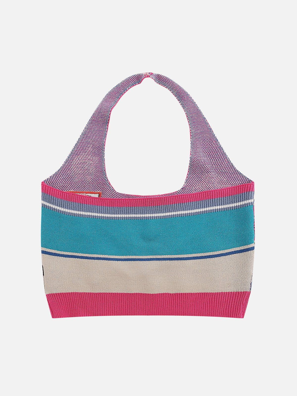 Hot Y2K Racing Knitting Top