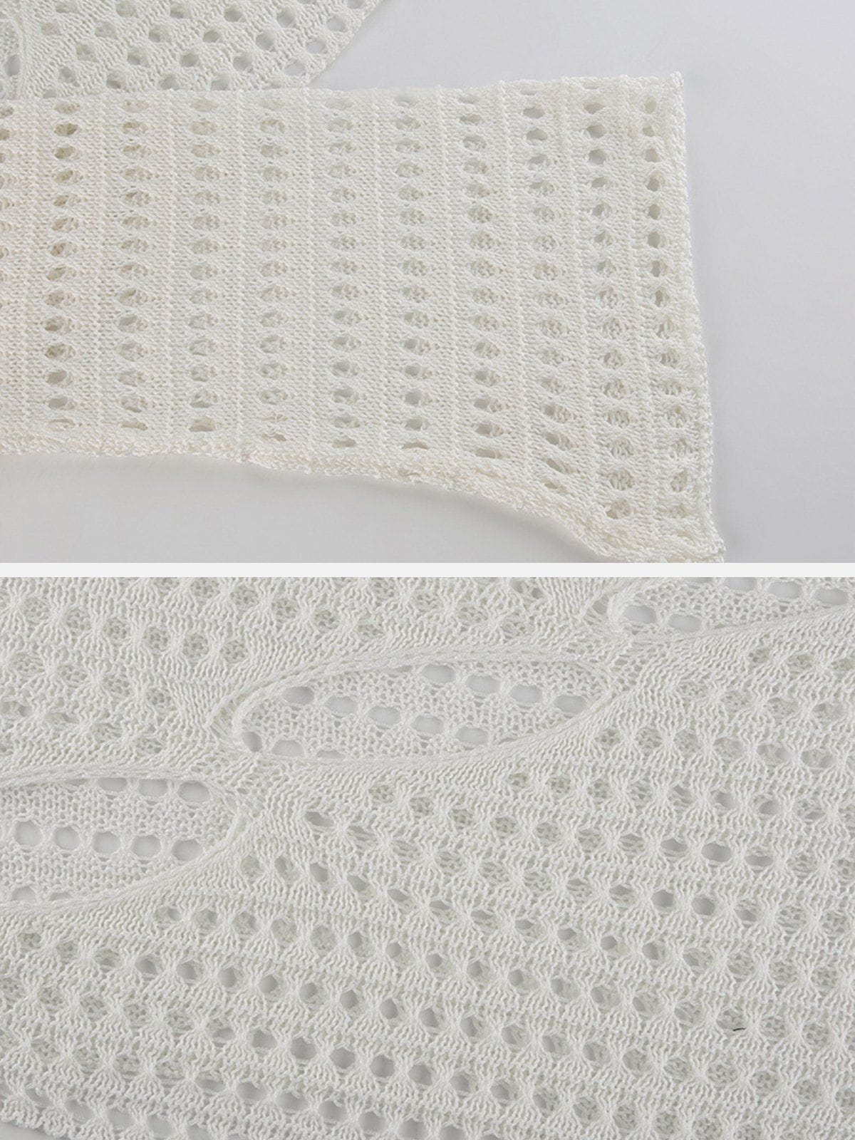 Cutout Cropped Long Sleeves