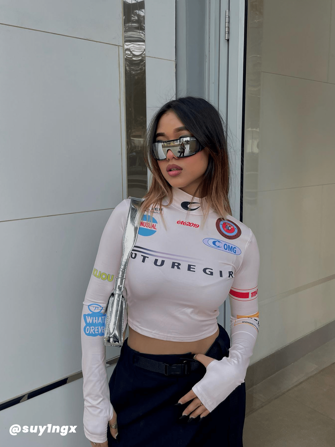 Future High Neck Racing Top