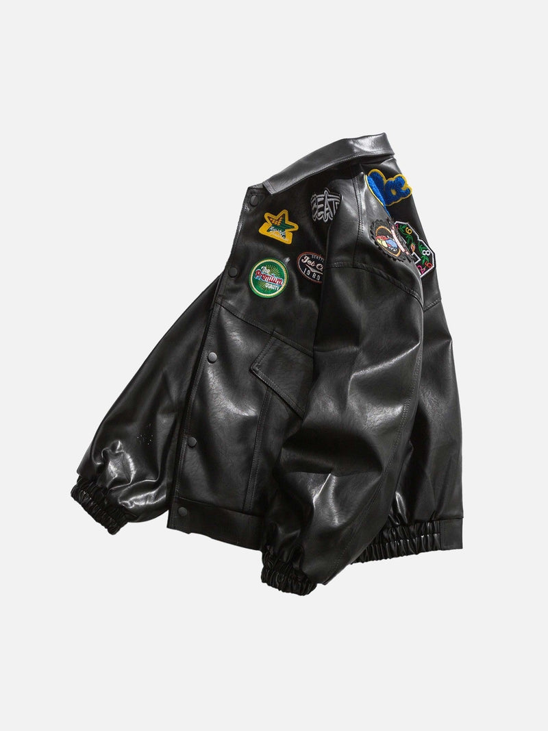 "Street Star" Retro Biker Jacket