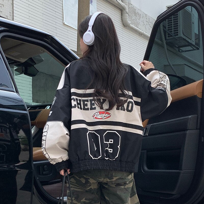 RACING Patchwork Jacket