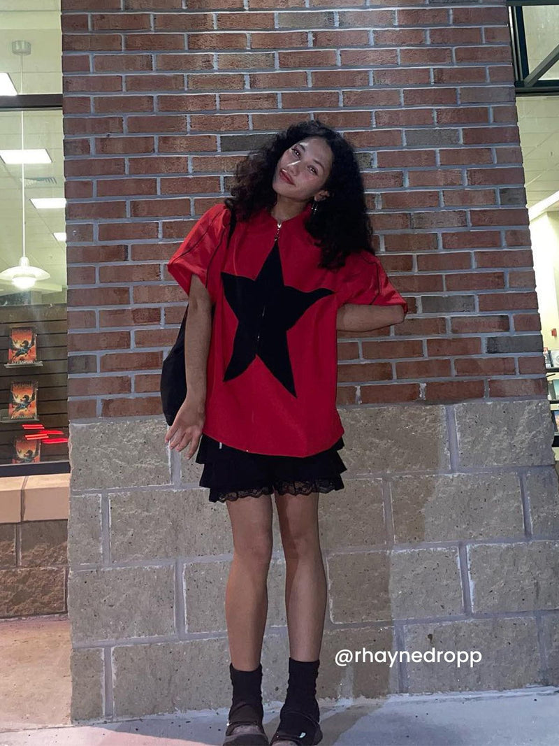 Star Splicing Shirts