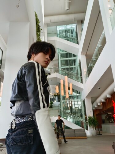 MOTORCYCLE BLACK STREET LEATHER JACKET