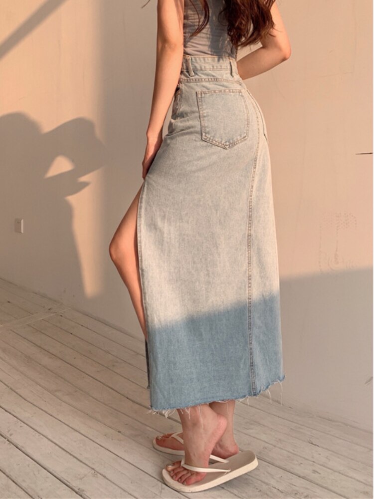 Vintage Jean Skirt