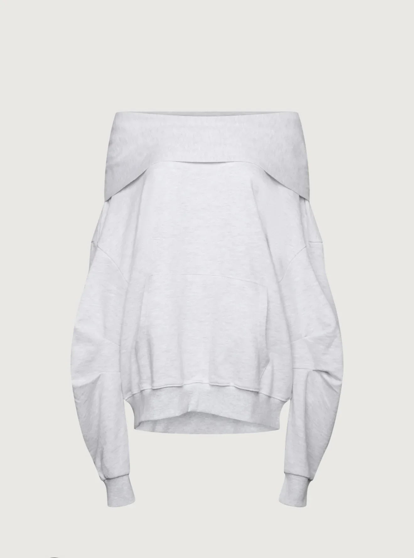Oversize Off-Shoulder Hoodie