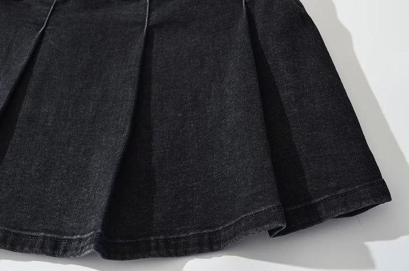 Vintage Denim Skirt