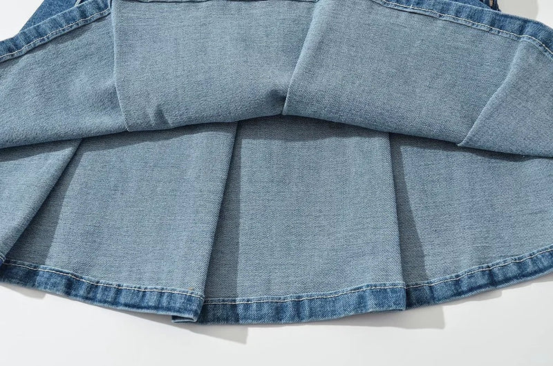 Vintage Denim Skirt