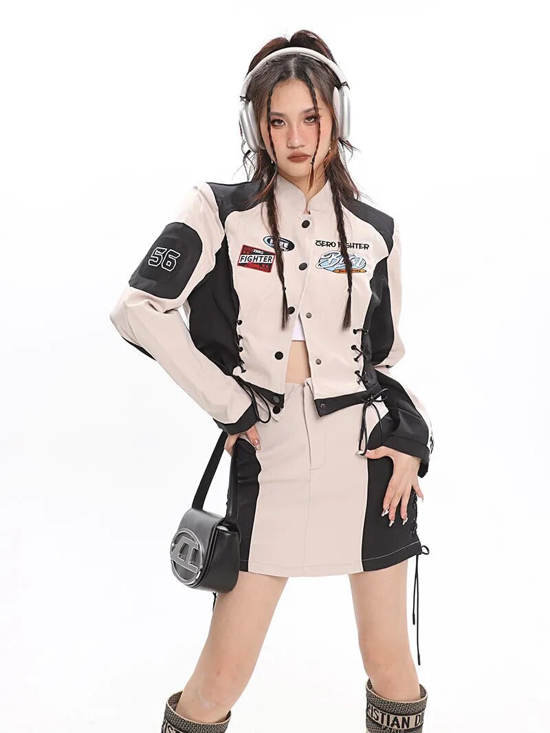 Patchwork Racing Jacket