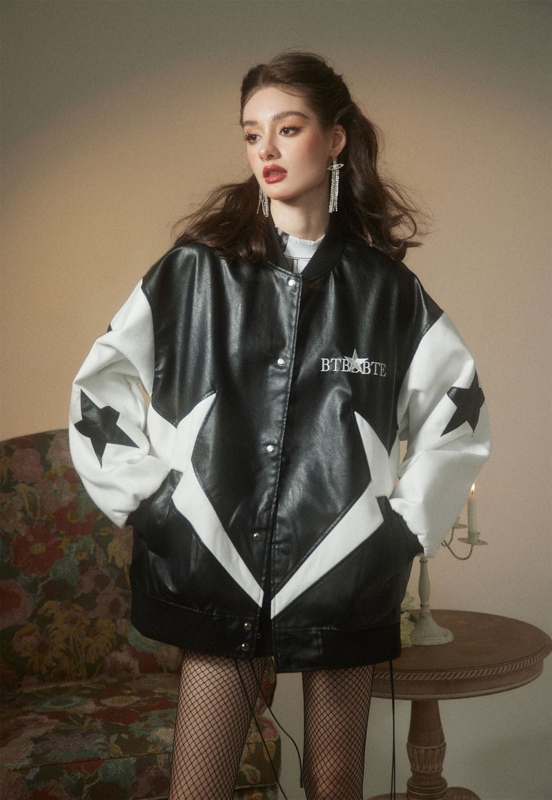 "Street Star" Leather Jacket