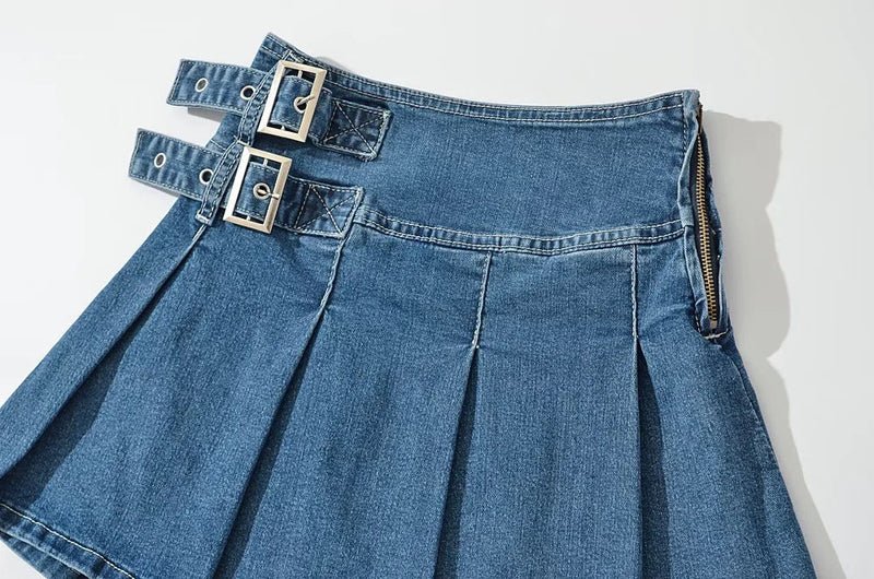 Vintage Denim Skirt