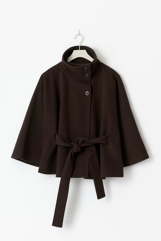 Solenne Cape Ceket