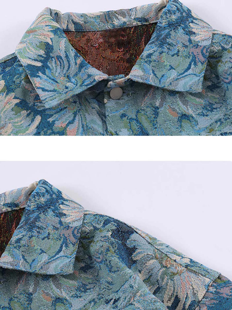 Flower Denim Jacket