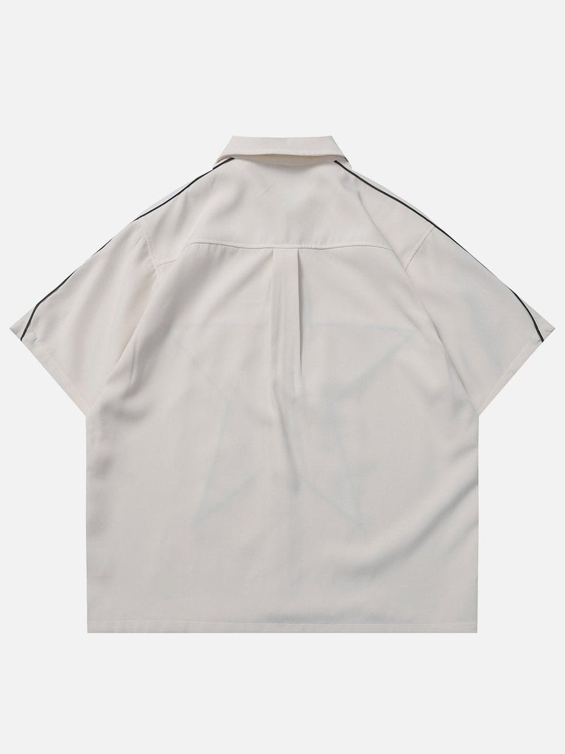 Star Splicing Shirts