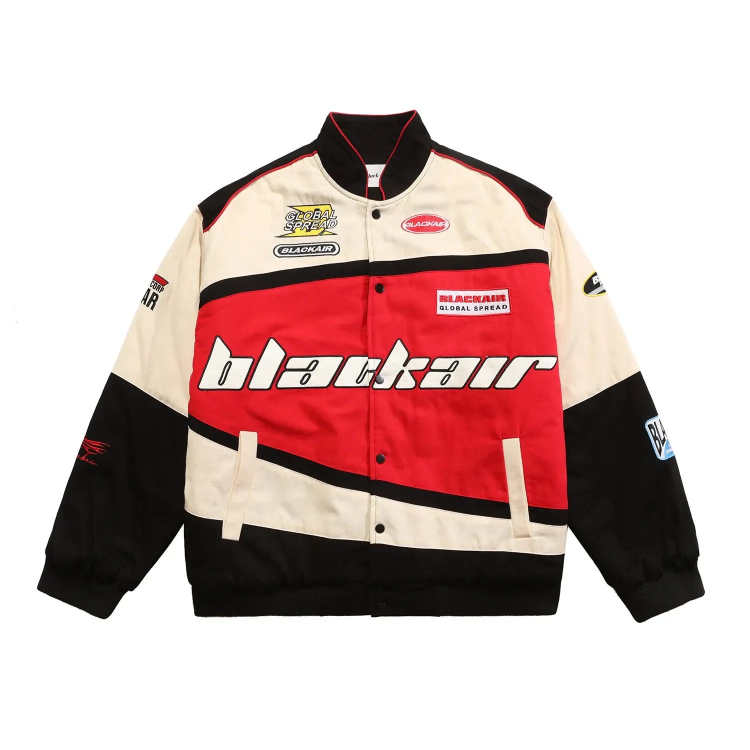"Blackair" Retro Racing Jacket