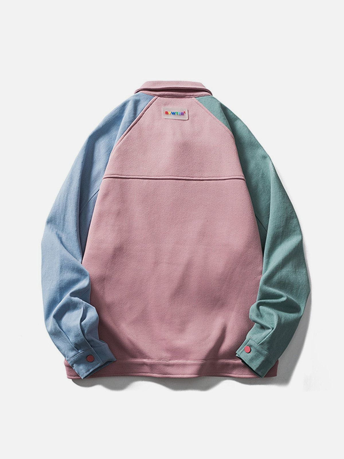 Heart Colorblock Jacket