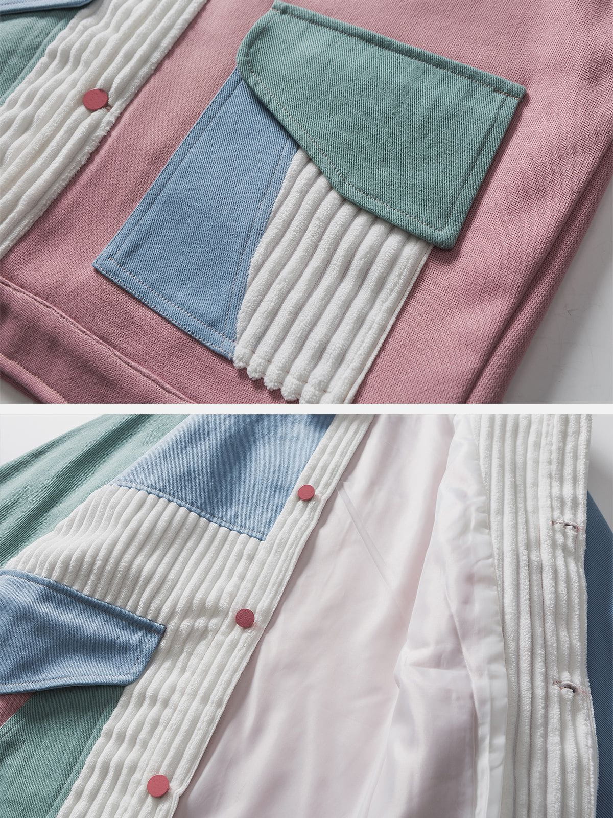 Heart Colorblock Jacket