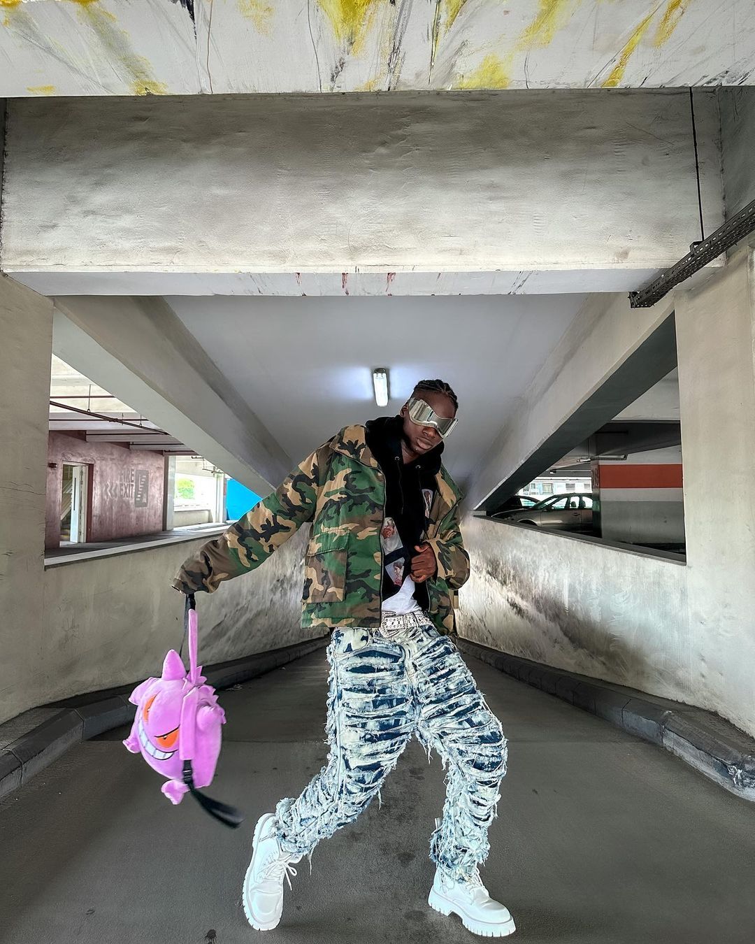 High Street Old Washed Jeans