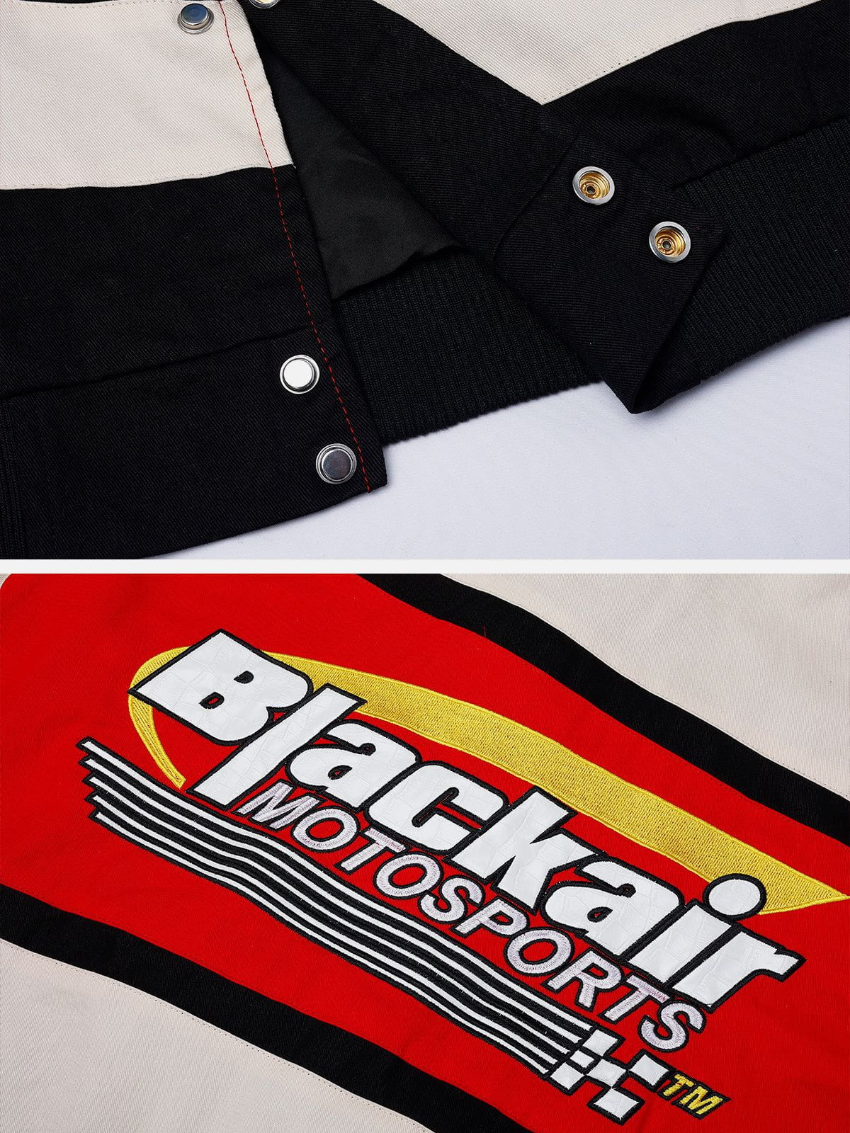 "Blackair" Retro Racing Jacket