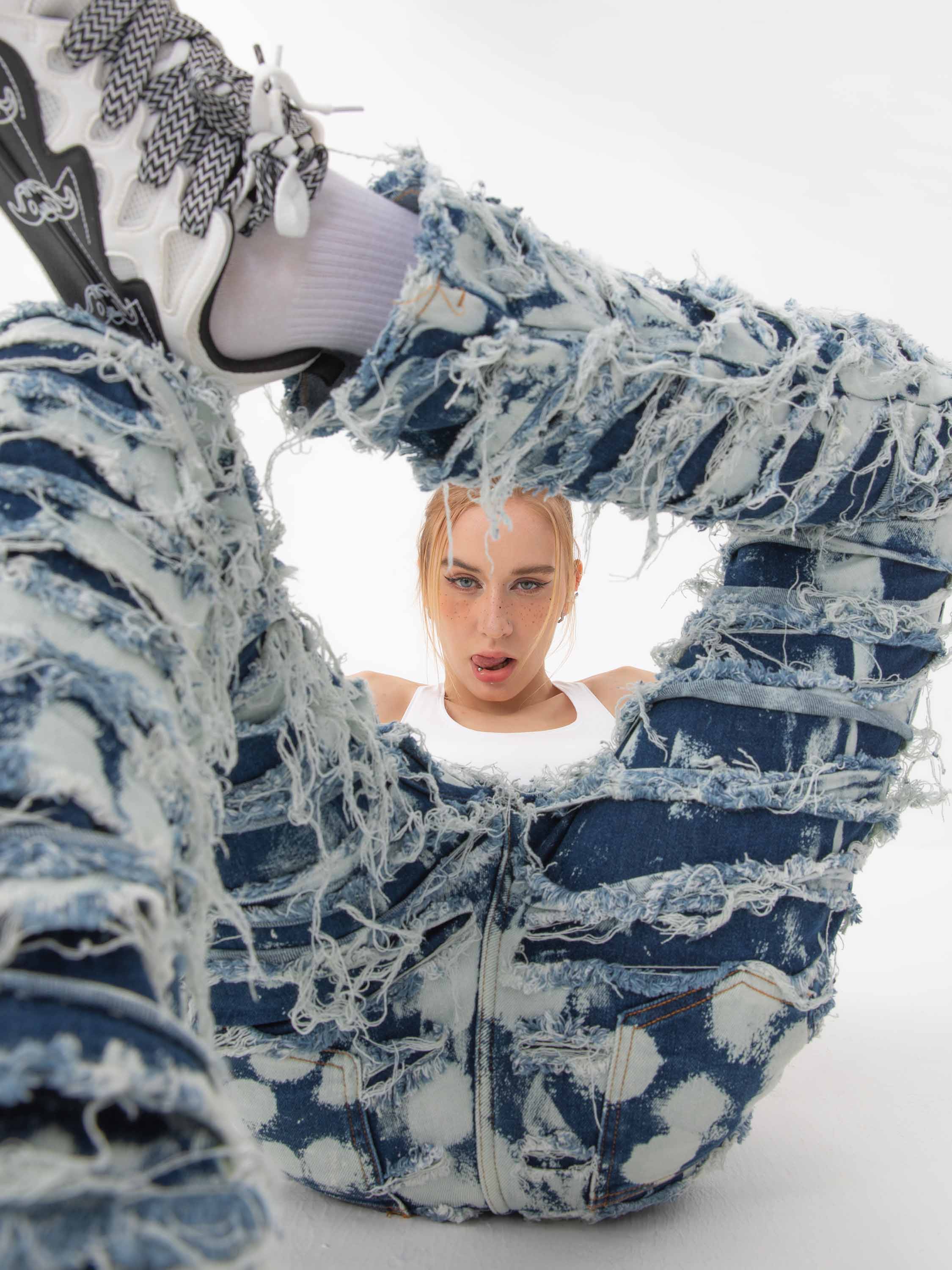 High Street Old Washed Jeans