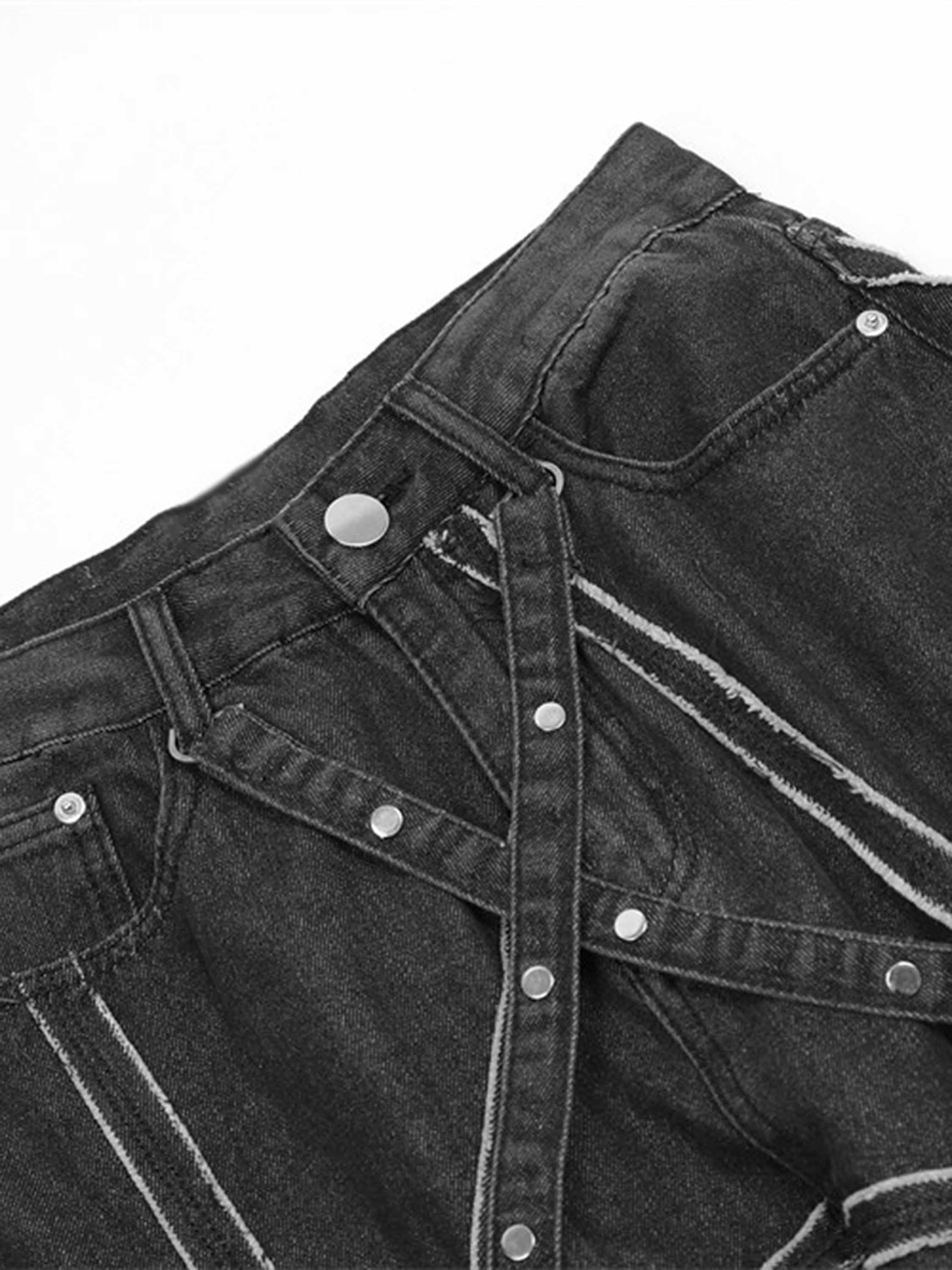 Street Spider Web Jeans