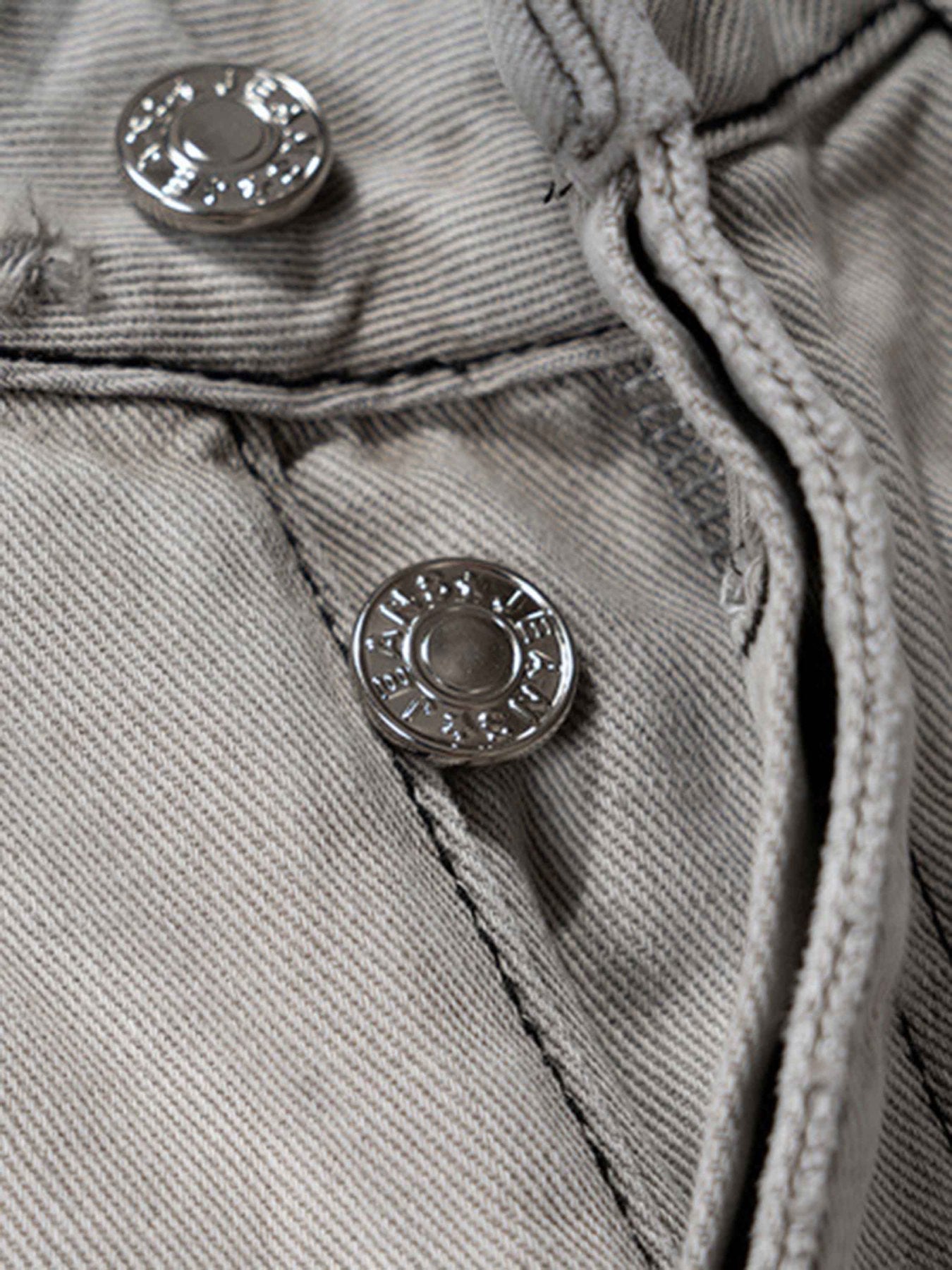 Ripped Washed Baggy Jeans