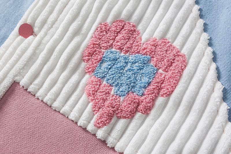 Heart Colorblock Jacket