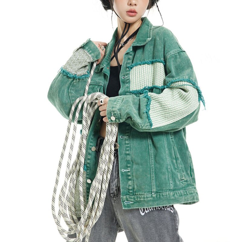 Street Patchwork Jacket