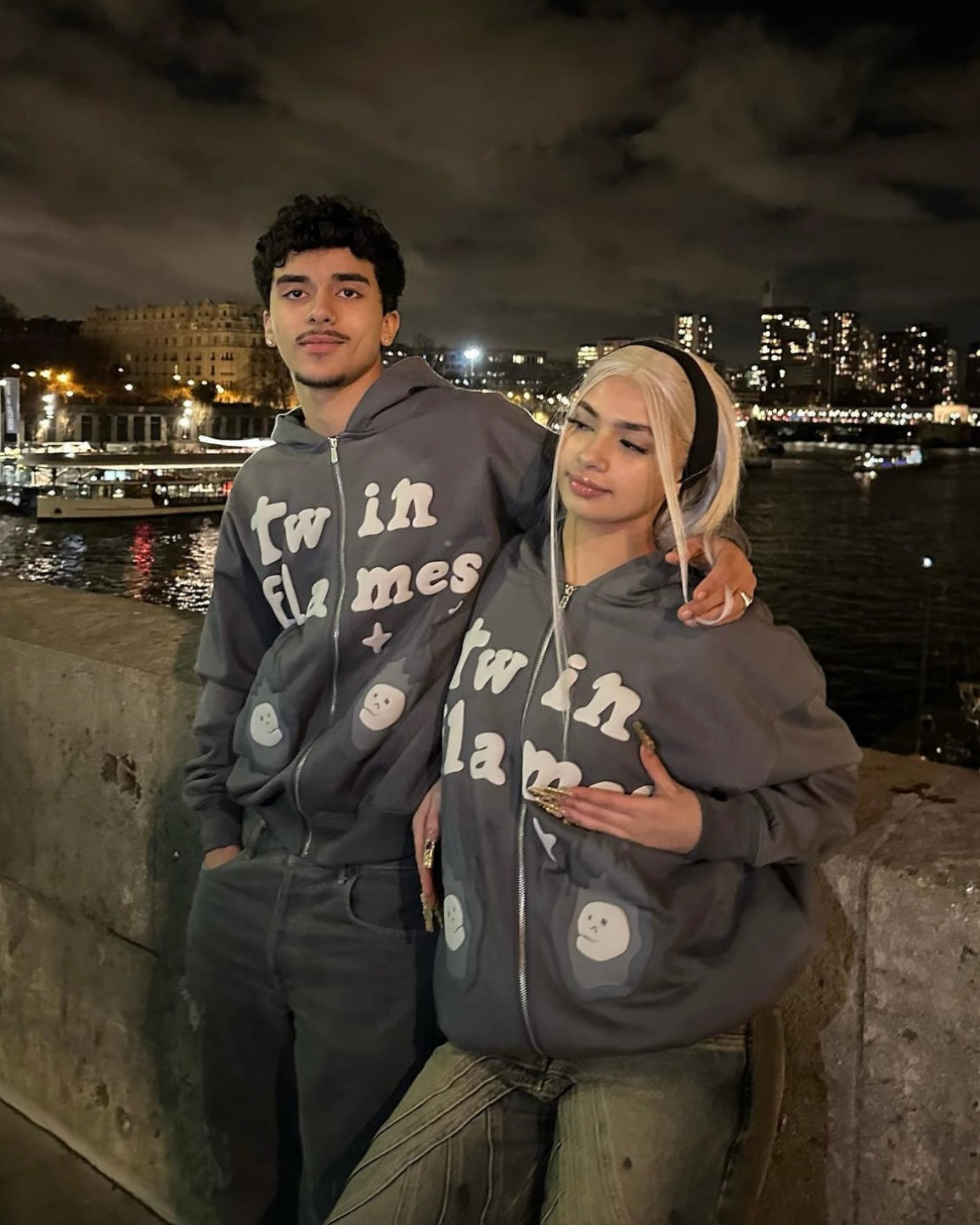 "Broken Planet" Twin Flames Hoodie