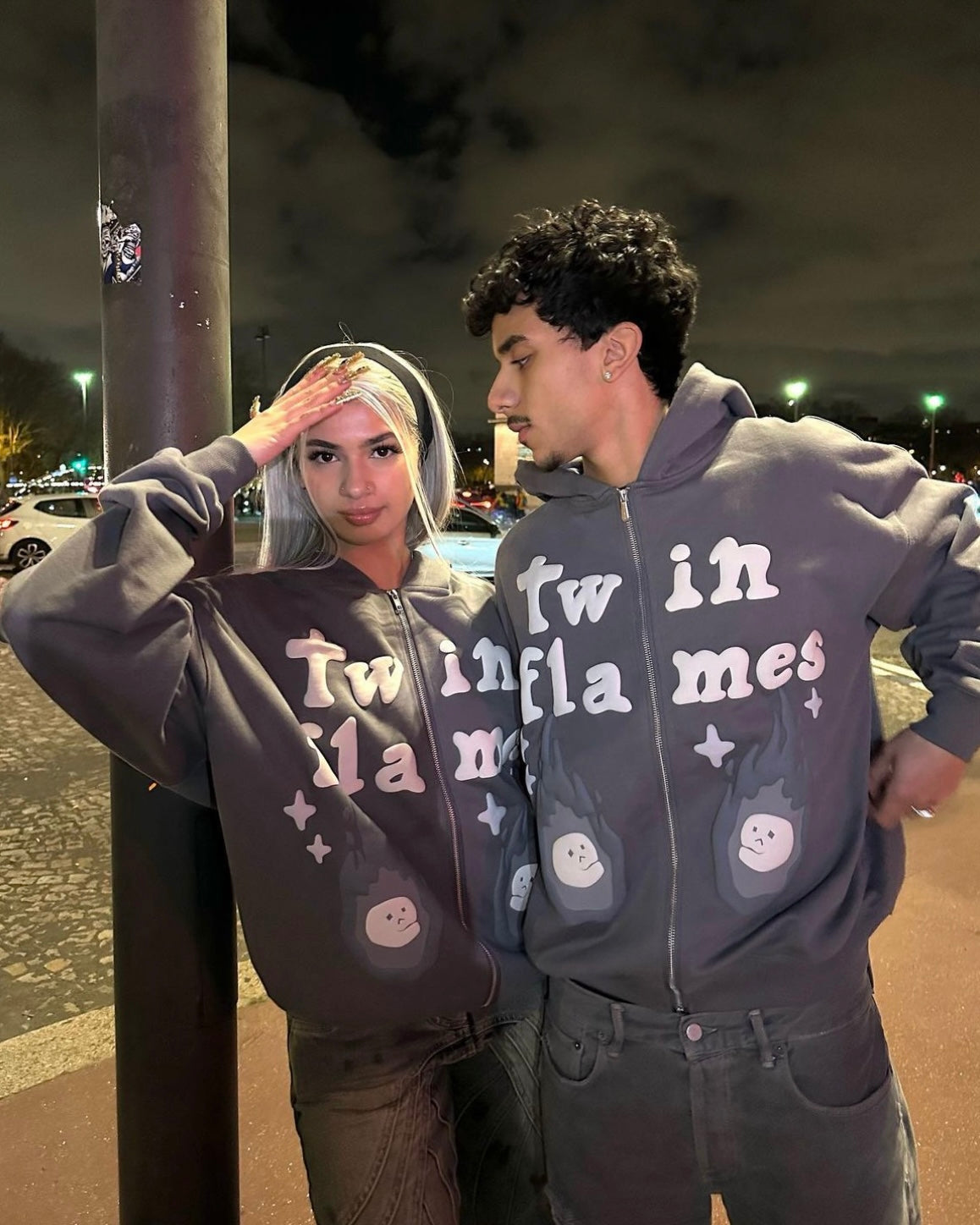 "Broken Planet" Twin Flames Hoodie