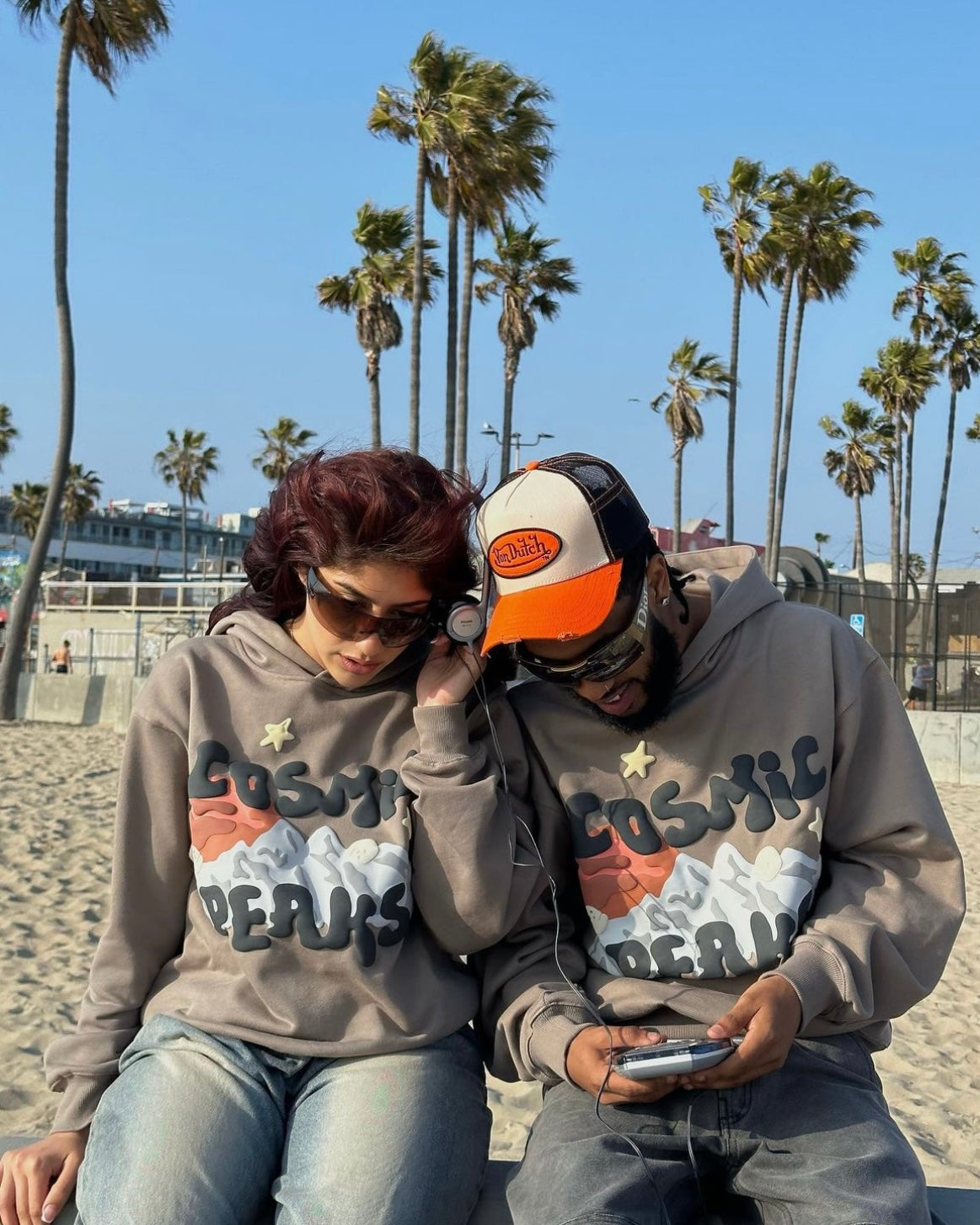 "Broken Planet" Cosmic Peaks Hoodie