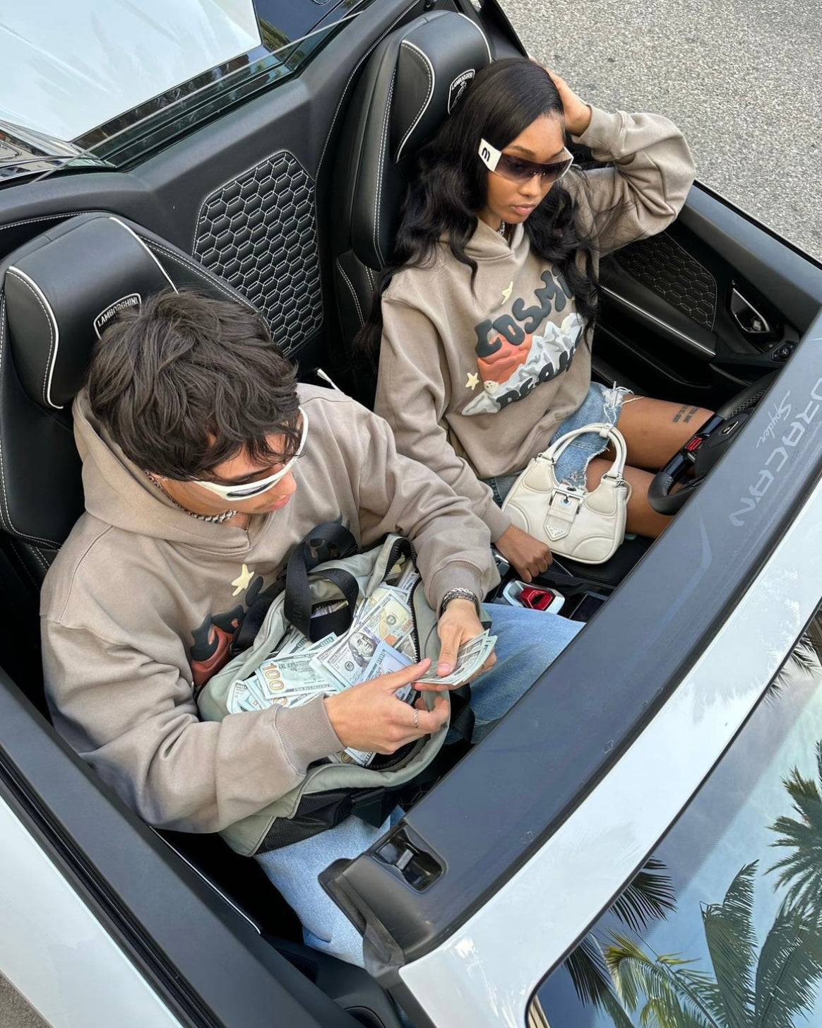 "Broken Planet" Cosmic Peaks Hoodie