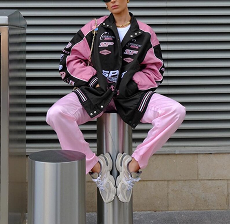 Patchwork Vintage Racing Jacket