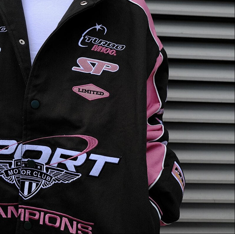 Patchwork Vintage Racing Jacket
