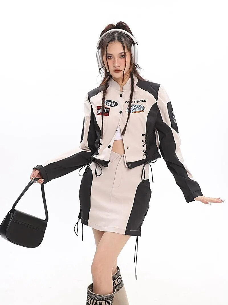 Patchwork Racing Jacket